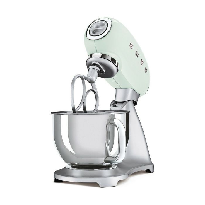 Batidora-Amasadora Smeg SMF02PGEU Verde Plateado 800 W 4,8 L 5 Batidora-Amasadora Smeg SMF02PGEU Verde Plateado 800 W 4,8 L 5