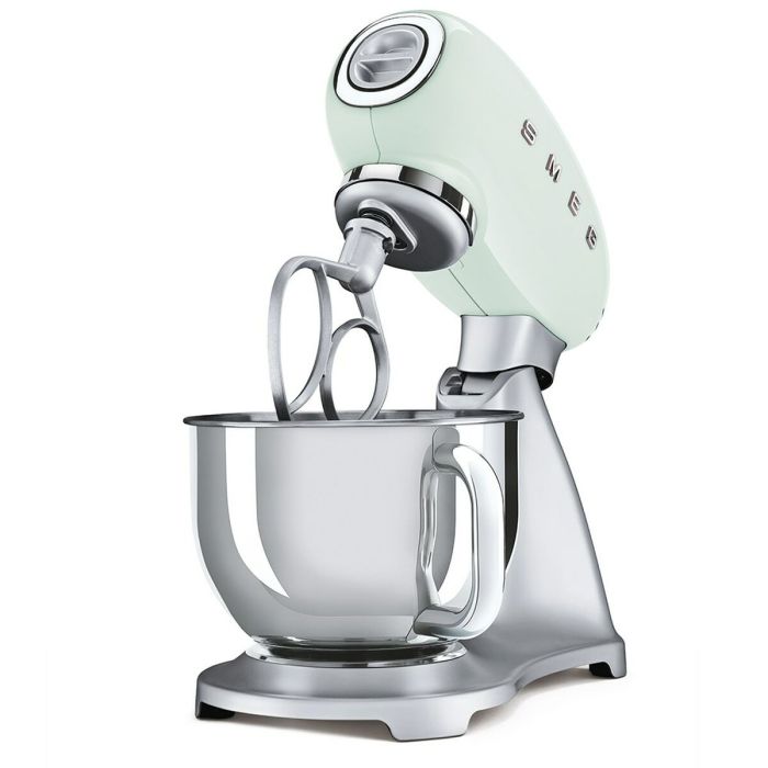Batidora-Amasadora Smeg SMF02PGEU Verde Plateado 800 W 4,8 L 1 Batidora-Amasadora Smeg SMF02PGEU Verde Plateado 800 W 4,8 L 1