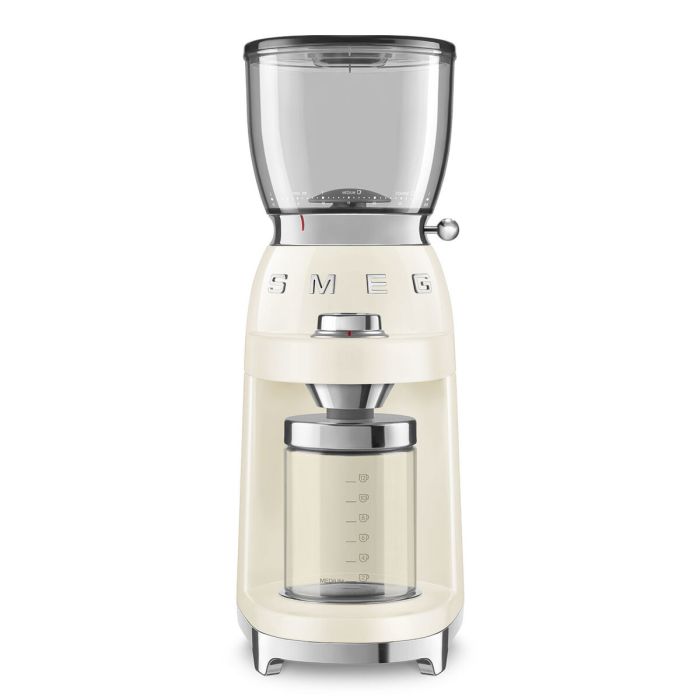 Molinillo Eléctrico Smeg CGF01CREU Crema 150 W 350 g Molinillo Eléctrico Smeg CGF01CREU Crema 150 W 350 g