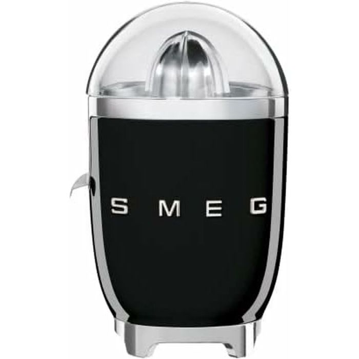 Smeg Citruspers Jaren 50 Gloss Black Cjf11Bleu