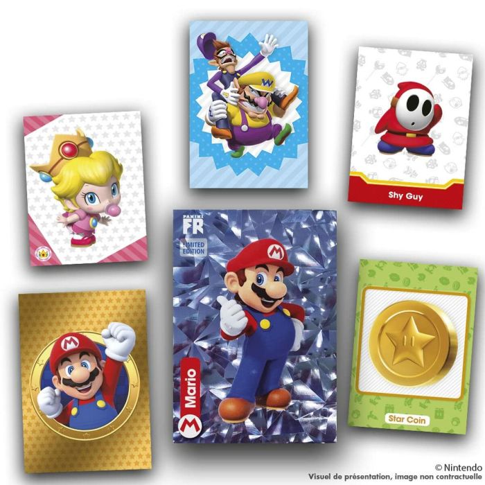 Cartas Super Mario Coleccionables Caja de Metal 1
