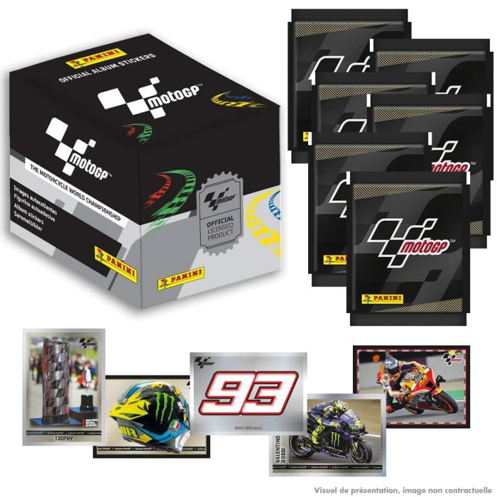 Pack de cromos Panini Moto GP 36 Sobres (Francés) 1