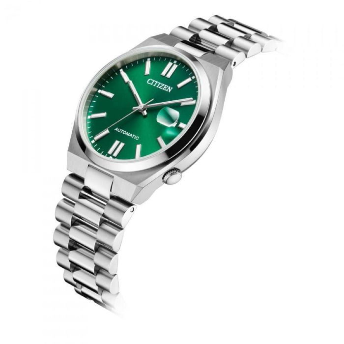 Reloj Hombre Citizen TSUYOSA AUTOMATIC Verde Plateado (Ø 40 mm) 6