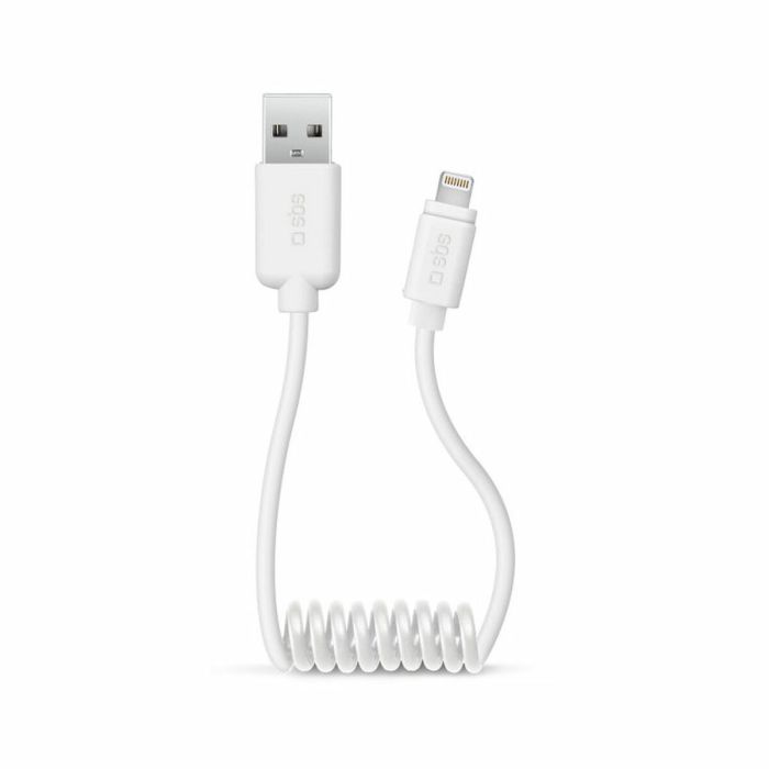 Cable USB a Lightning SBS ‎TECABLEUSBIP5SW 0,5 m Blanco