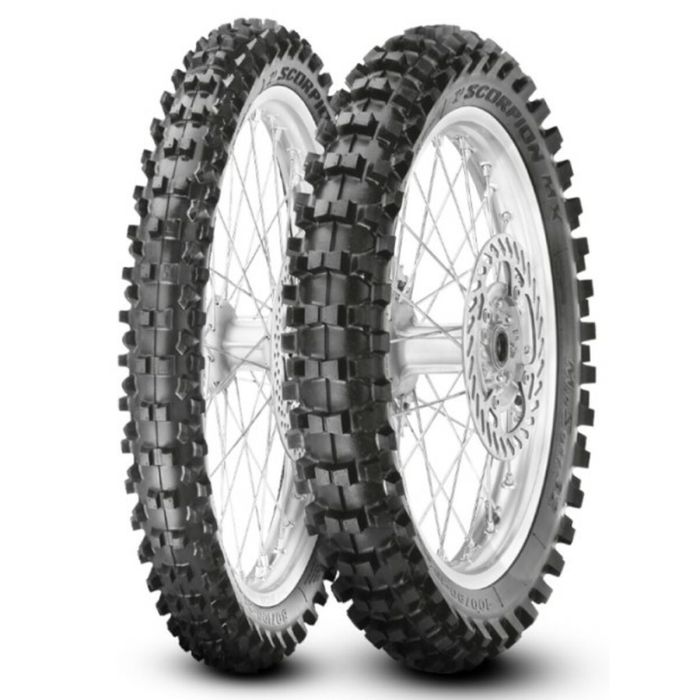 Neumático para Motocicleta Pirelli SCORPION MX32 MID SOFT 90/100-14