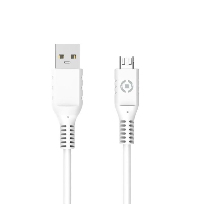 Cable Micro USB Celly RTGUSBMICROWH Blanco 1 m 1