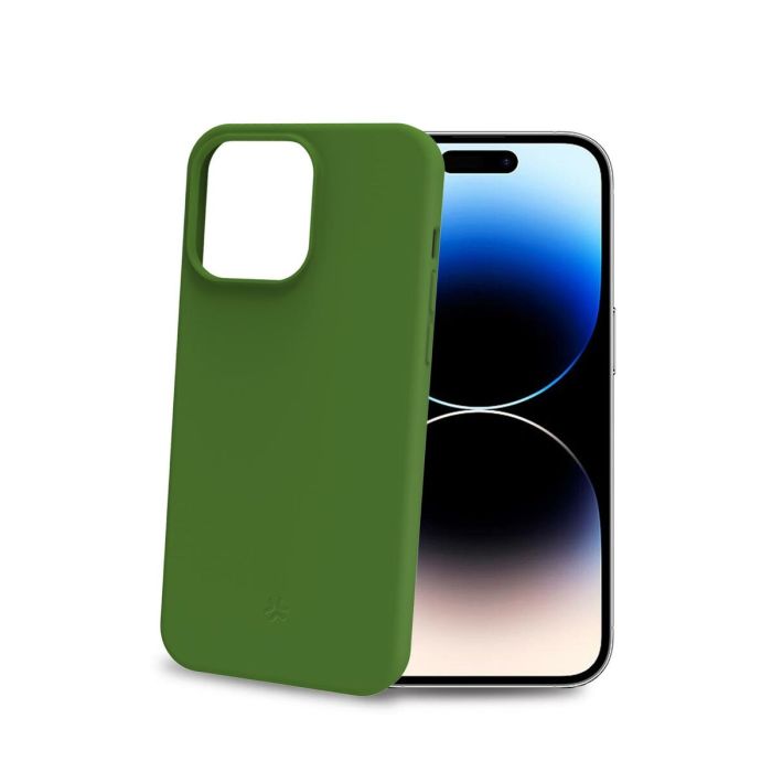Funda para Móvil Celly iPhone 15 Pro Verde 1