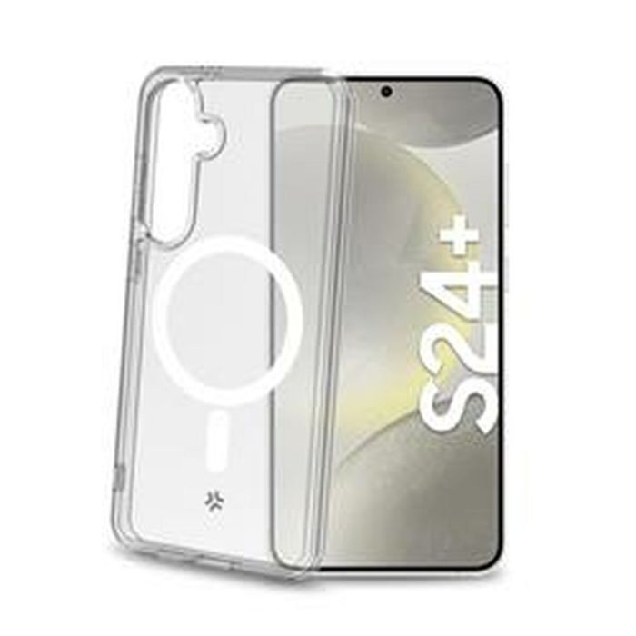 Funda para Móvil Celly Blanco Transparente Galaxy S24 Plus 1