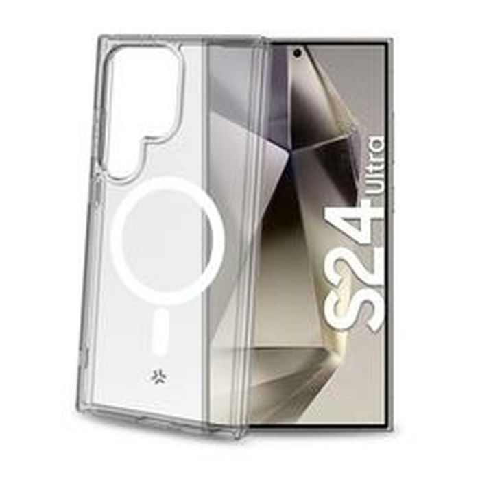 Funda para Móvil Celly Blanco Transparente Galaxy S24 Ultra 1