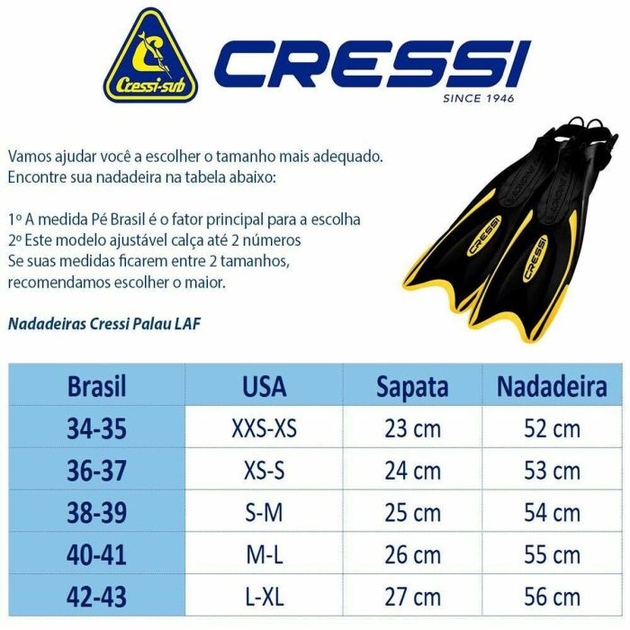Aletas Cressi-Sub Palau Negro (38 - 41) 1