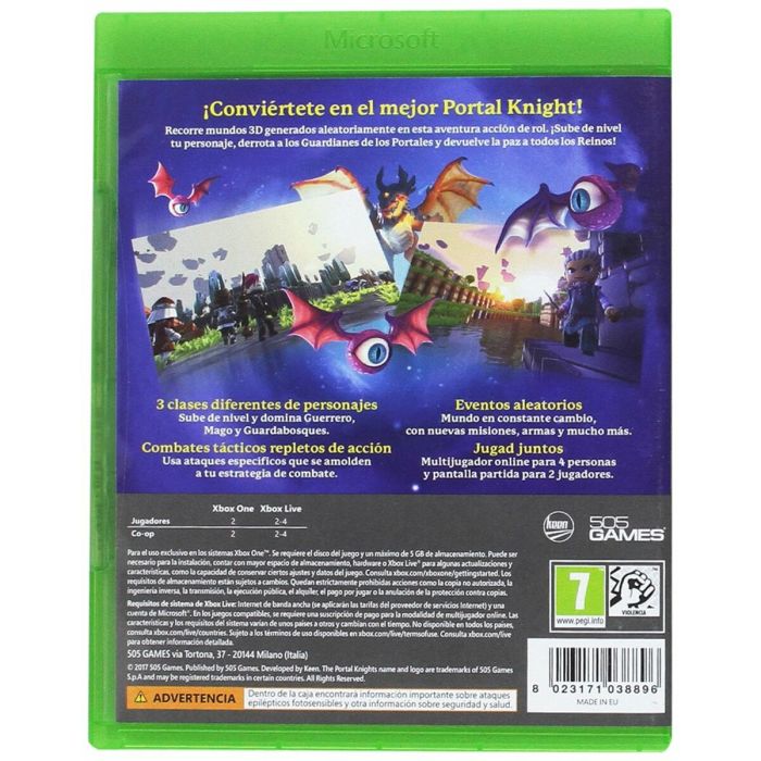 Videojuego Xbox One 505 Games Portal Knights 1 Videojuego Xbox One 505 Games Portal Knights 1