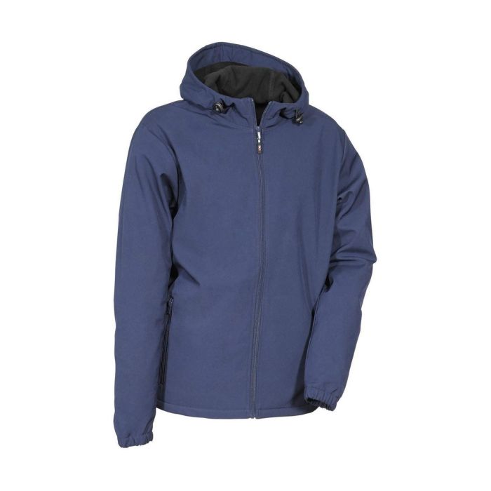 Cazadora softshell vannas azul marino cofra talla XL