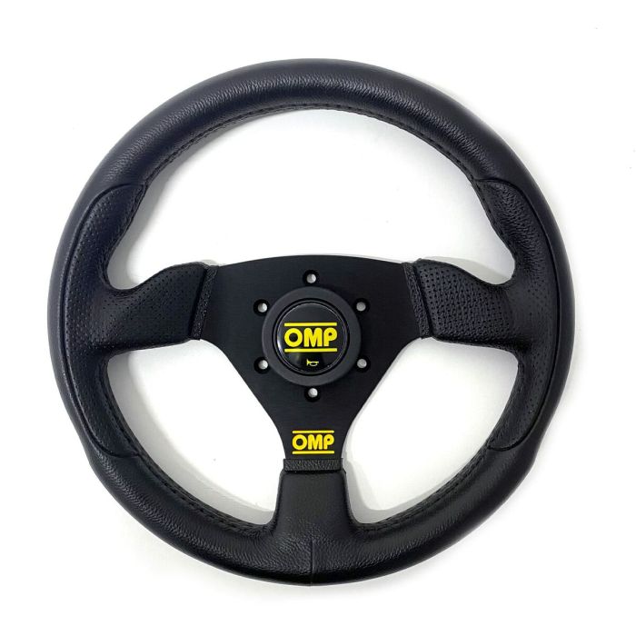 Volante Racing OMP Trecento Uno Poliuretano Negro Ø 30 cm