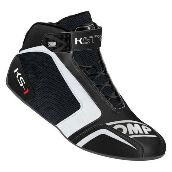 Omp Botines Karting Ks-1 My2016 Negro-Blanco OMPKC0-0815-A01-070-44 Talla 44