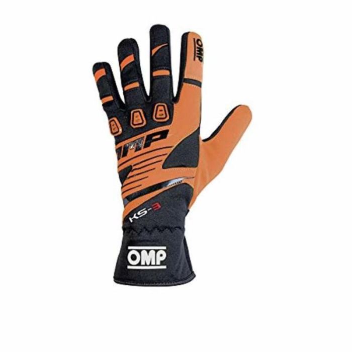 Guantes Omp Kart Ks-3 Naranja-Negro Talla XL OMPKB0-2743-B01-096-XL Guantes Omp Kart Ks-3 Naranja-Negro Talla XL OMPKB0-2743-B01-096-XL
