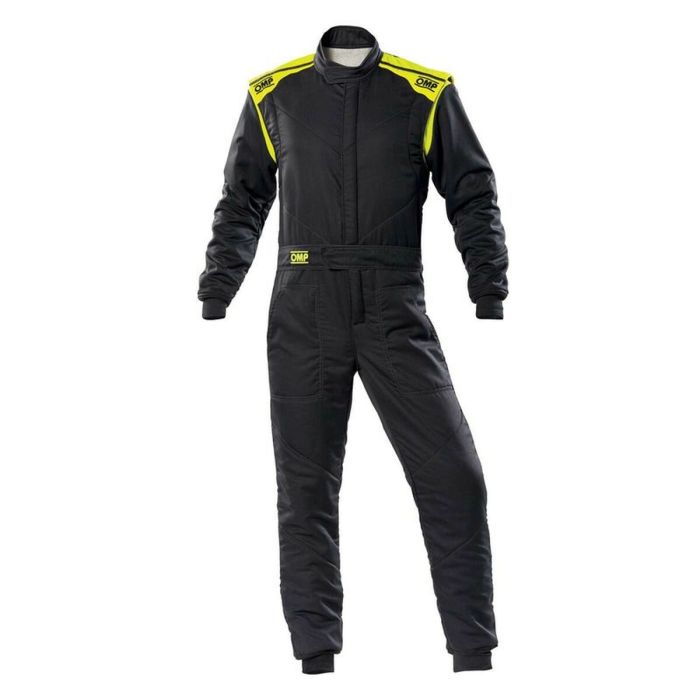 Mono Racing OMP FIRST-S Negro/Amarillo 46 Homologado por la FIA 1