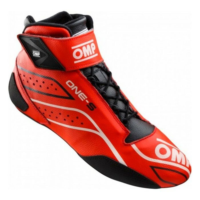 Botines Racing OMP ONE-S Rojo/Negro