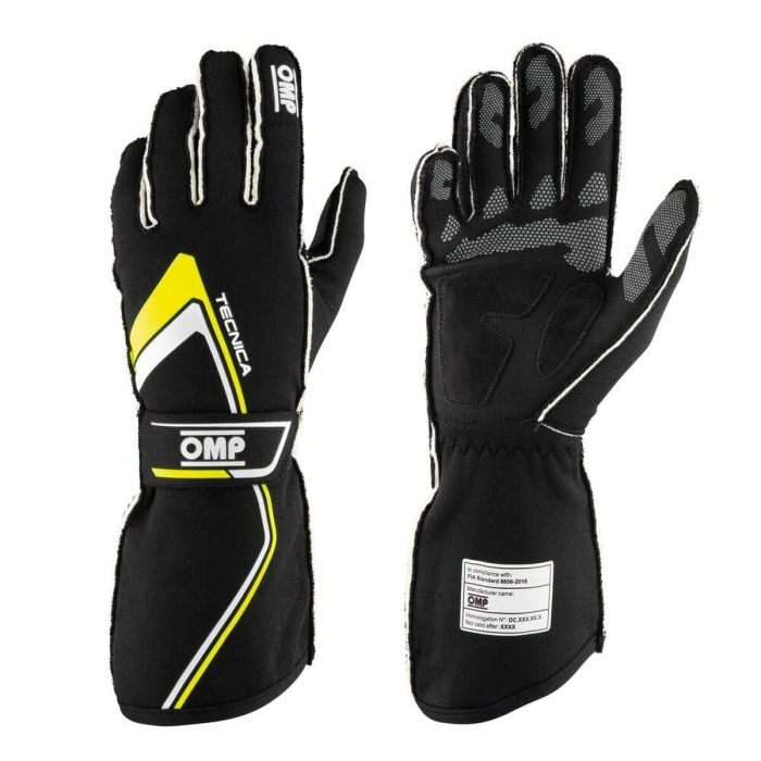 Guantes Omp Tecnica Fia 8856-2018 Negro - Amarillo Fluo Talla S OMPIB0-0772-A01-178-S Guantes Omp Tecnica Fia 8856-2018 Negro - Amarillo Fluo Talla S OMPIB0-0772-A01-178-S