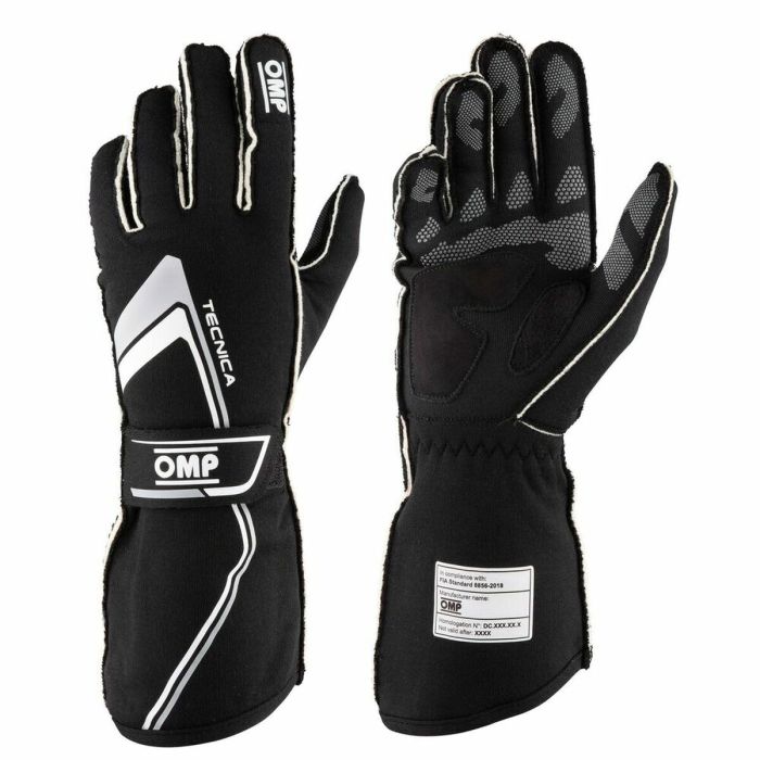 Guantes OMP TECNICA Negro XL FIA 8856-2018 (1 unidad)