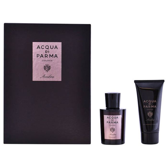 Set de Perfume Hombre Colonia Ambra Acqua Di Parma 2523646 EDC 2 Piezas (2 pcs)