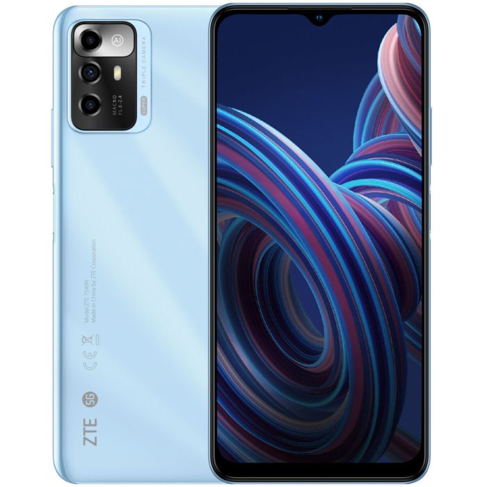 Smartphone ZTE Blade A72 64 GB 6,52" Mediatek Dimensity 700 3 GB RAM Azul Smartphone ZTE Blade A72 64 GB 6,52" Mediatek Dimensity 700 3 GB RAM Azul