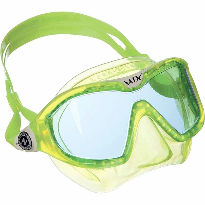 Gafas de Buceo Aqua Lung Sport Sphere Infantil Verde limón