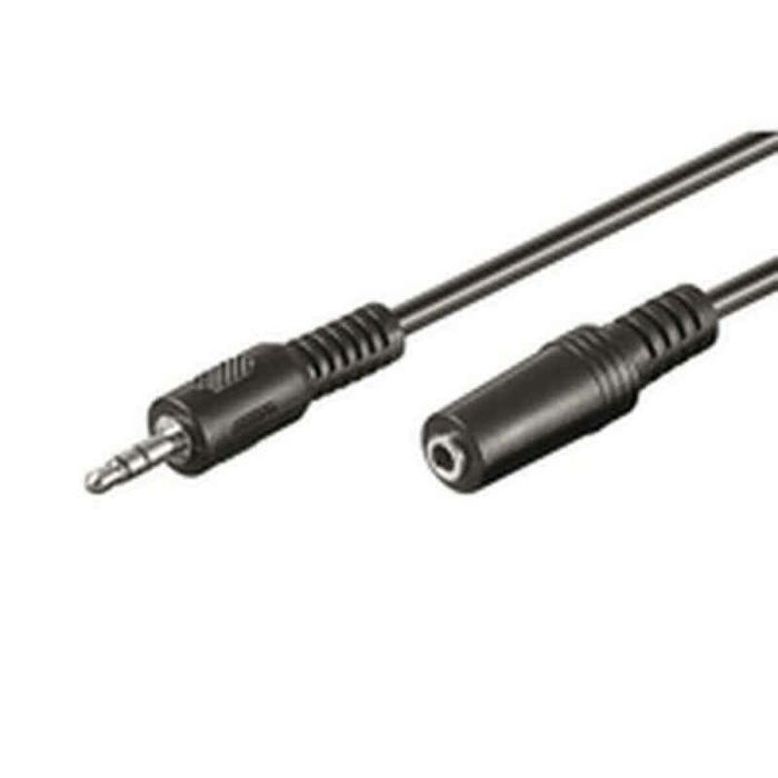 Cable Audio Jack (3,5 mm) Ewent EW-220200-030-N-P Negro