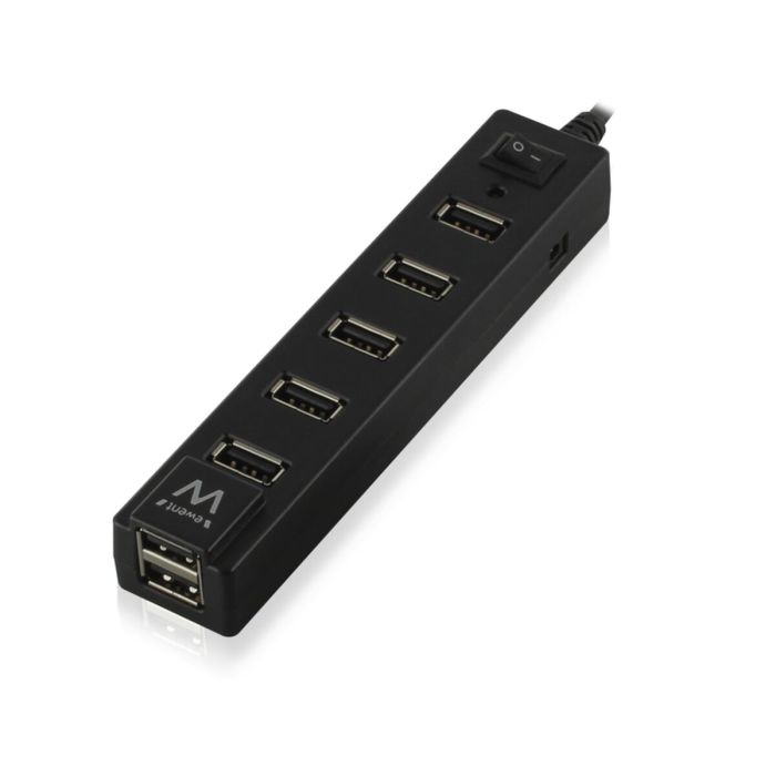 Hub USB Ewent EW1130 Negro