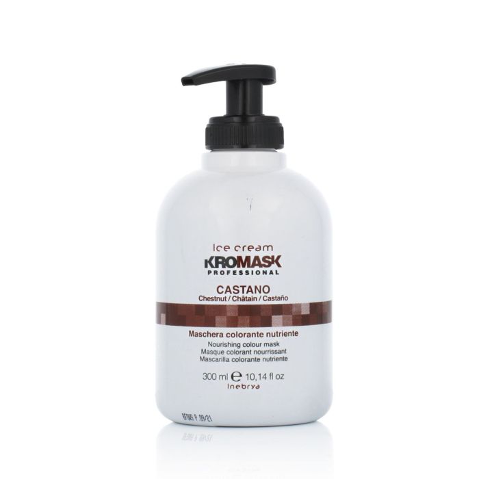Coloración en Crema Inebrya KroMask Castaño (300 ml) Coloración en Crema Inebrya KroMask Castaño (300 ml)