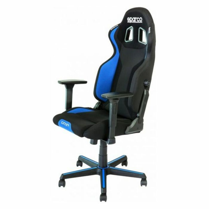 Silla Gaming Sparco Negro/Azul 150º Multicolor 3 Silla Gaming Sparco Negro/Azul 150º Multicolor 3