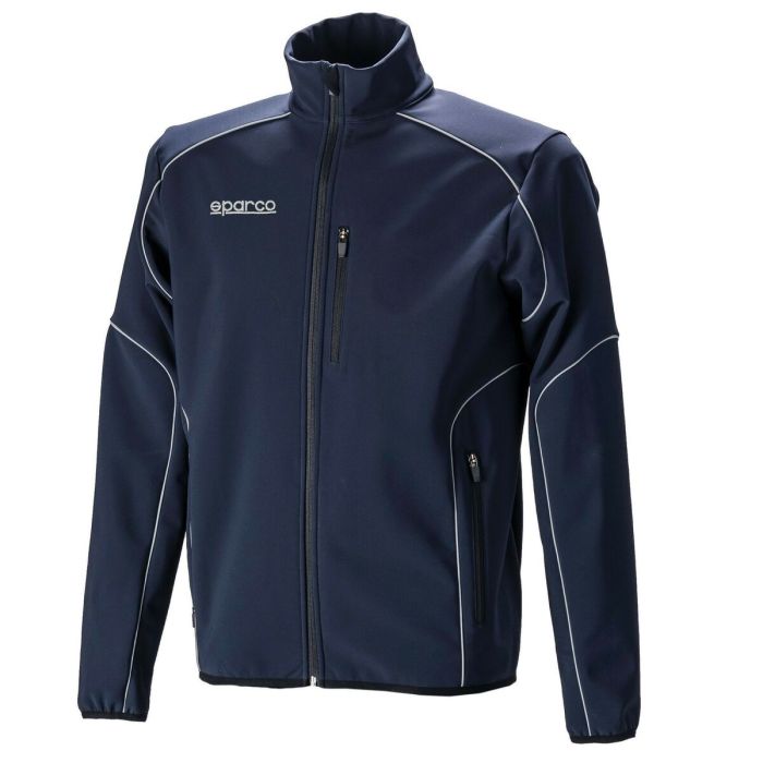 Chaqueta Deportiva para Hombre Sparco Azul marino S