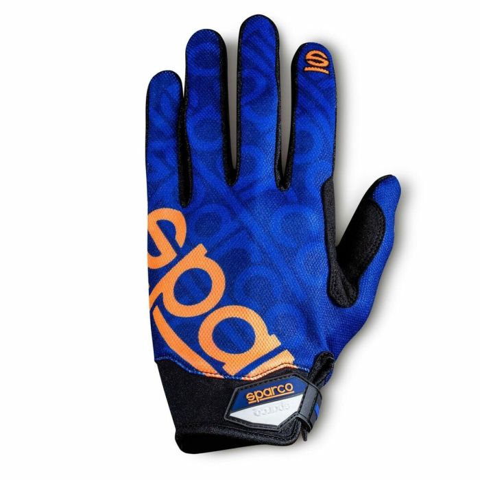 Guantes Sparco Meca 3 Talla XL Azul-Naranja S002093BMAF4XL