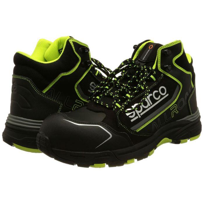 Calzado de Seguridad Sparco Allroad-H Motegi Negro Amarillo 43 7