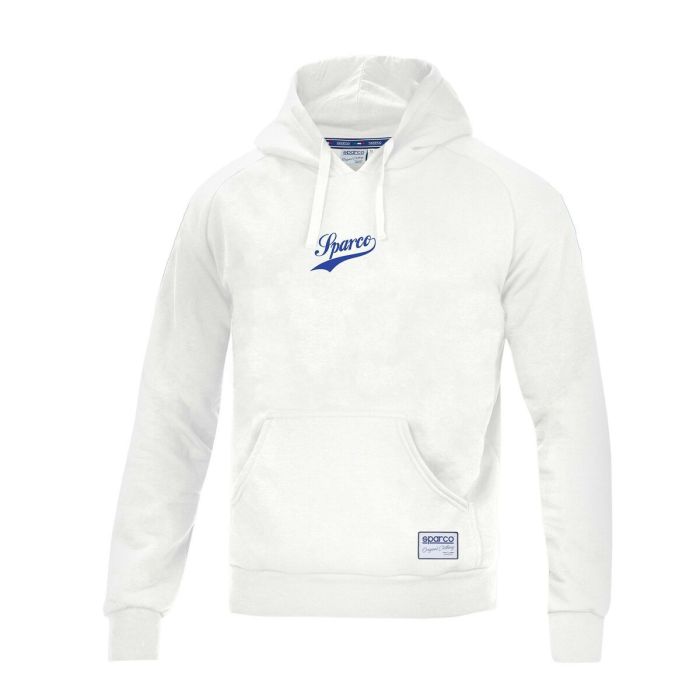 Sudadera con Capucha Hombre Sparco VINTAGE Blanco L