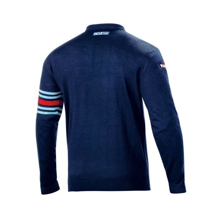 Sudadera sin Capucha Hombre Sparco Martini Racing Azul oscuro 3