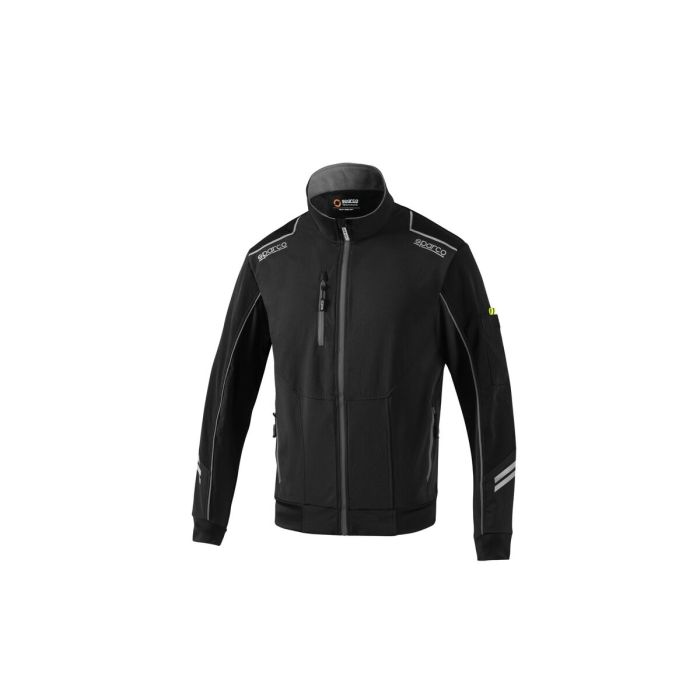 Chaqueta Deportiva para Hombre Sparco Tech TW Negro Gris