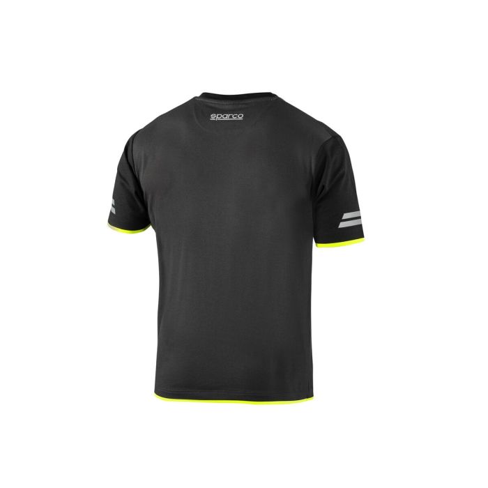 Camiseta de Manga Corta Hombre Sparco TW Amarillo Gris S 2