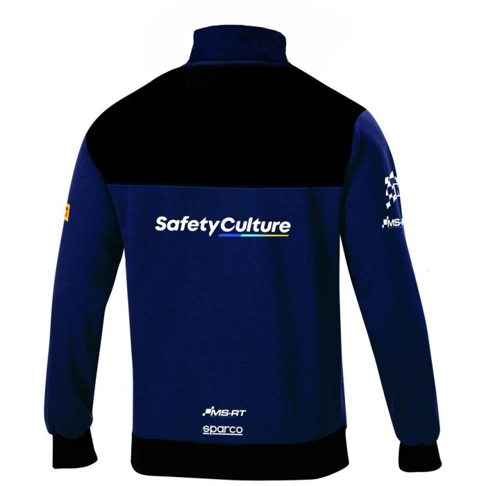 Sudadera sin Capucha Hombre Sparco LADY FRAME Azul Azul oscuro L 2