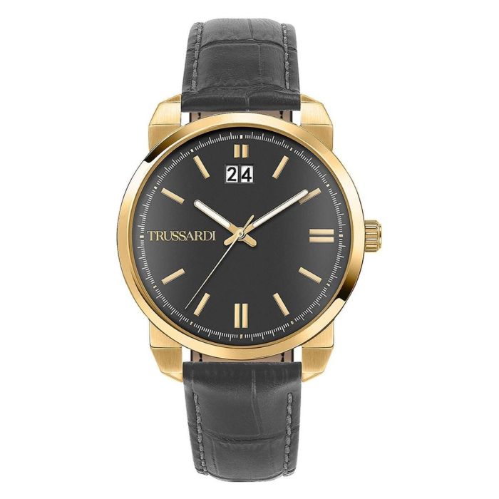 Reloj Hombre Trussardi R2451154002 Negro Gris (Ø 40 mm)