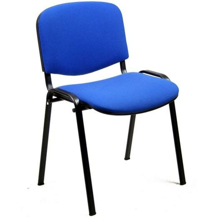 Unisit silla confidente dado tapizada azul