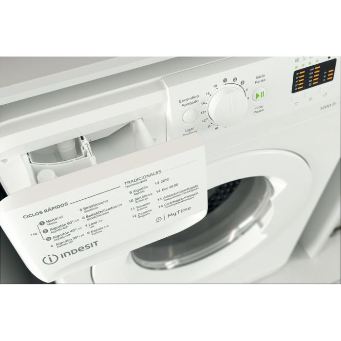 Lavadora Indesit MTWA71252WSPT 59,5 cm 1200 rpm 7 kg 2