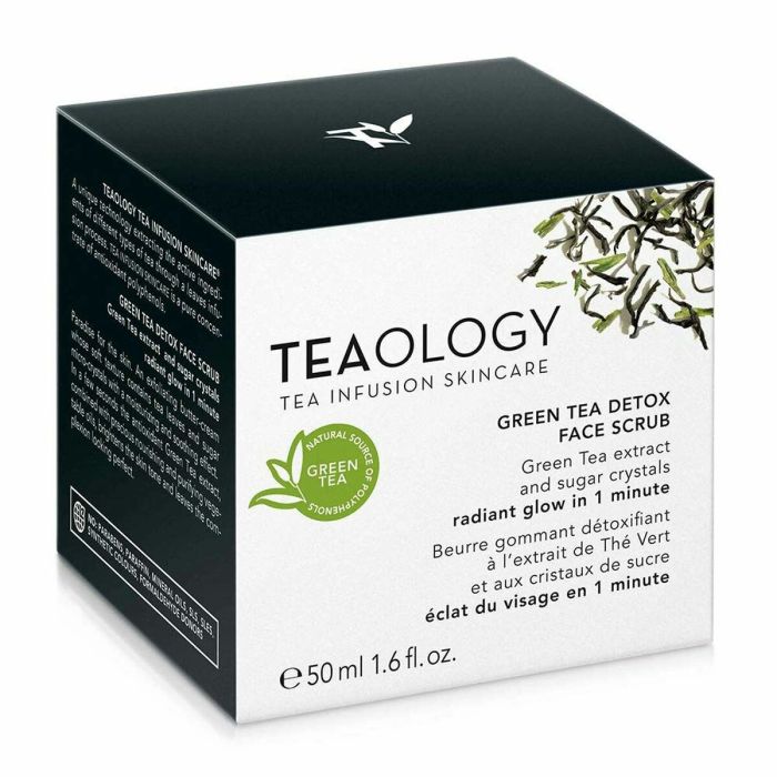 Mascarilla Exfoliante Teaology Té Verde Azúcar Detoxificante (50 ml) 1