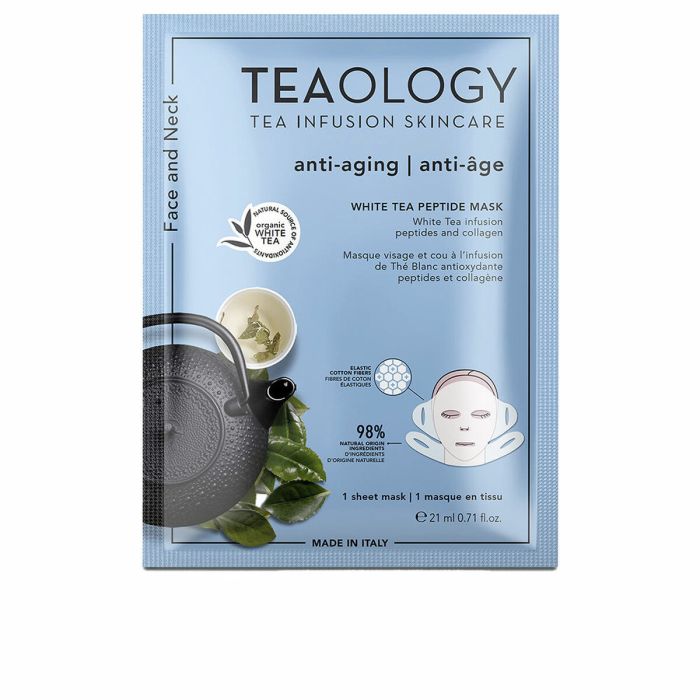 Face and neck white tea peptide mask 21 ml