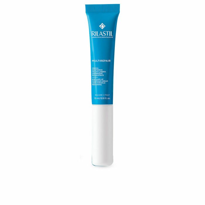 Crema Antiedad para el Contorno de Ojos y Labios Rilastil Multirepair 15 ml