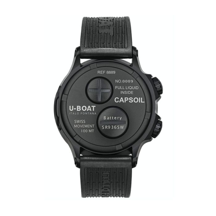 Reloj Hombre U-Boat U8889/A Negro 2