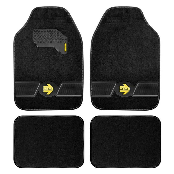 Set de Alfombrillas para Coche Momo MOMLCM4FUBG Universal 4 Piezas 2