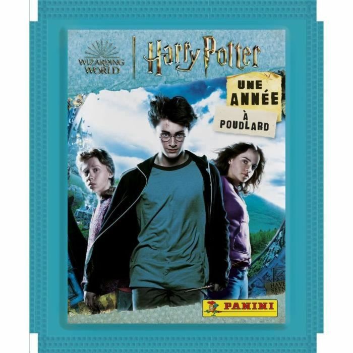 Pack de cromos Panini Harry Potter one year at Hogwarts 7 Unidades Sobres 1