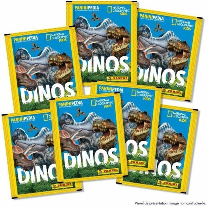Pack de cromos Panini National Geographic - Dinos (FR) 7 Sobres 4