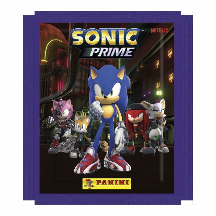 Set de pegatinas Panini Sonic Prime (FR) 8 Piezas 2