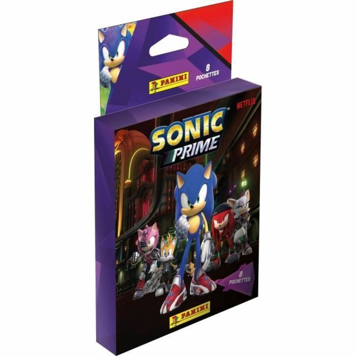 Set de pegatinas Panini Sonic Prime (FR) 8 Piezas 1